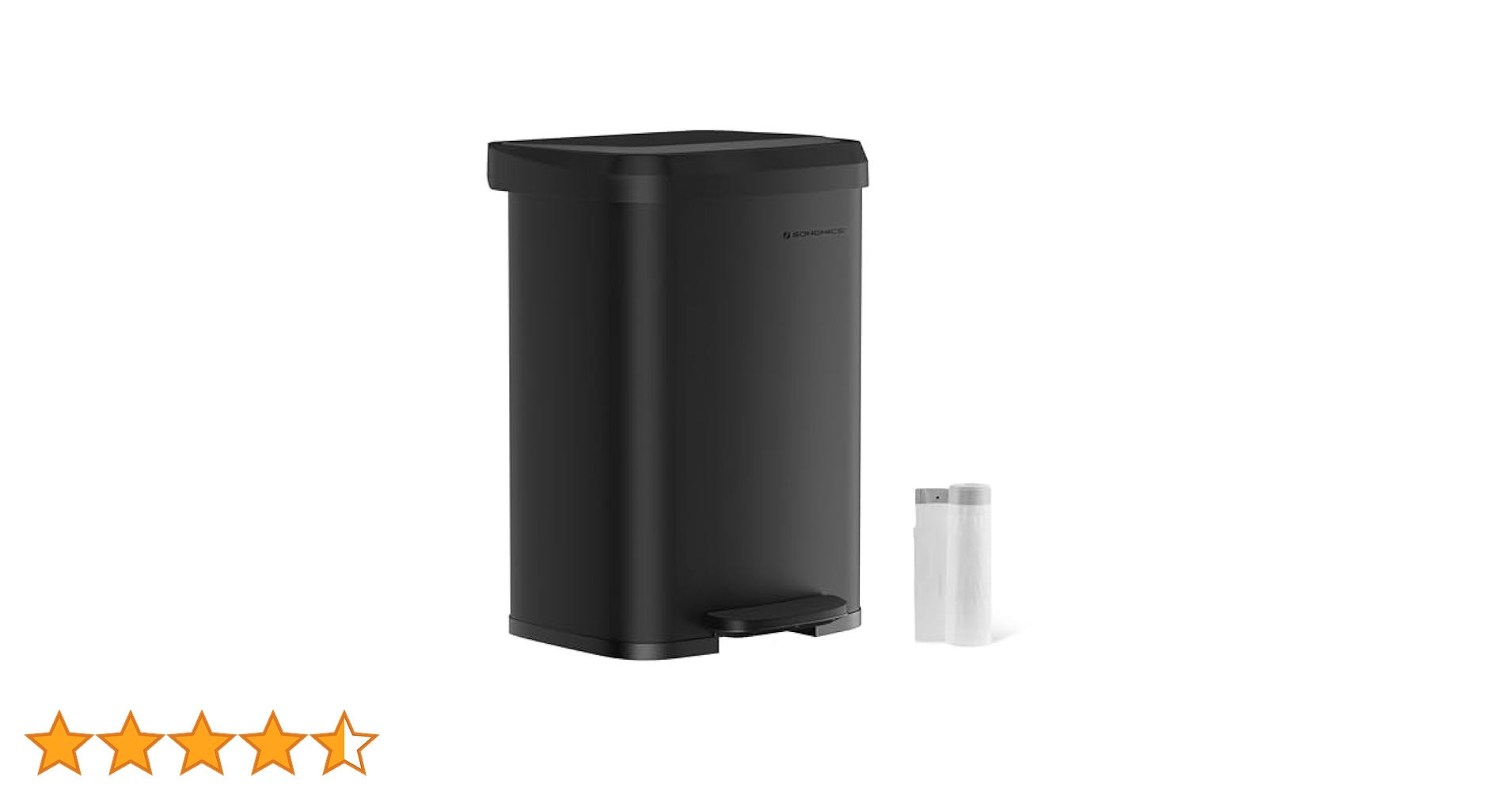 SONGMICS ゴミ箱 Amazon｜SONGMICS ゴミ箱 スリム 20L ペダル式 蓋付き
